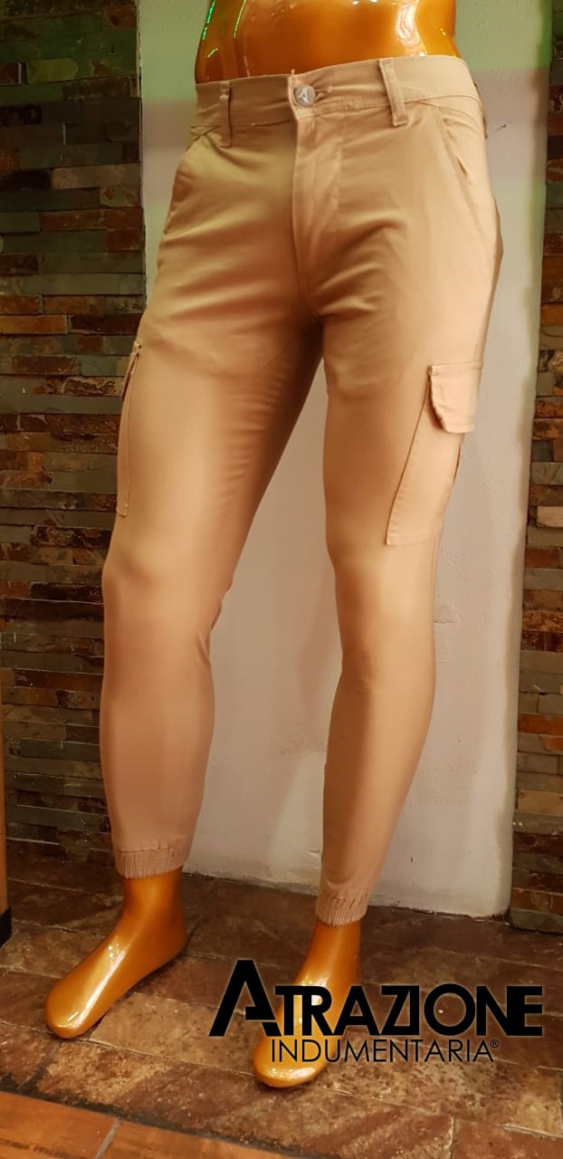 Jogger gabardina