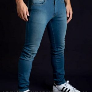 JEANS ELASTIZADO SEMI CHUPIN COLOR OXIDO