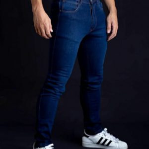 JEANS ELASTIZADO SEMI CHUPIN COLOR AZUL