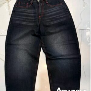 Jeans BAGGY costura roja