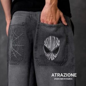 Jeans Baggy bordado