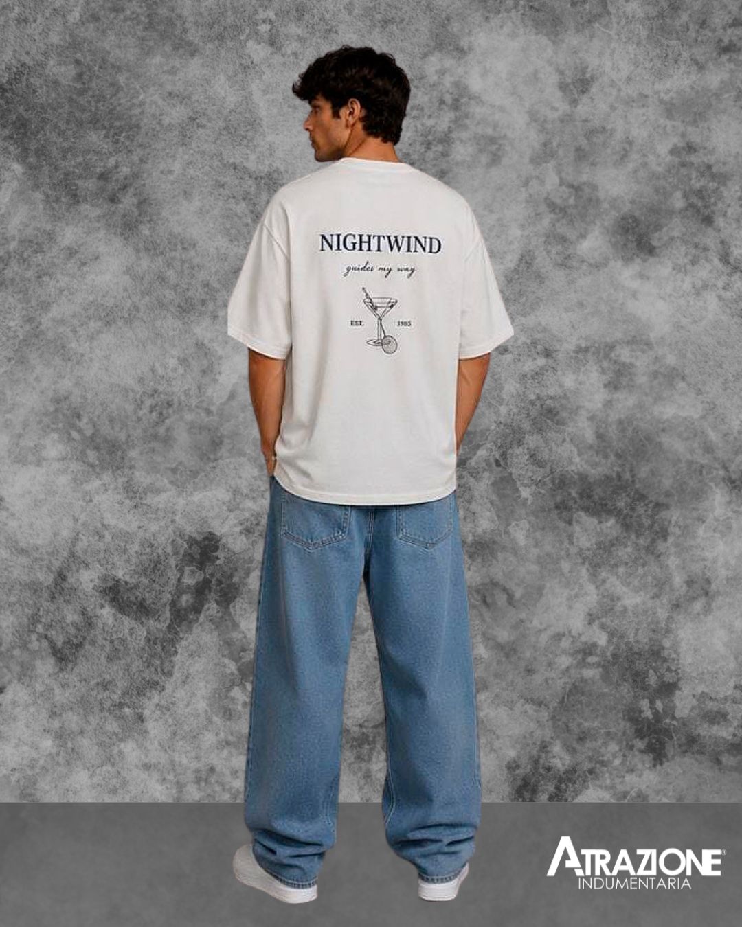 Remera oversize Nightwind